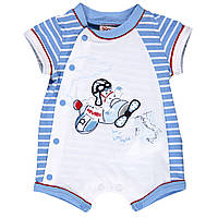 Красивый песочник для мальчика BRUMS Италия 141BBFZ010 Голубой ӏ Песочник для новорожденных 50см