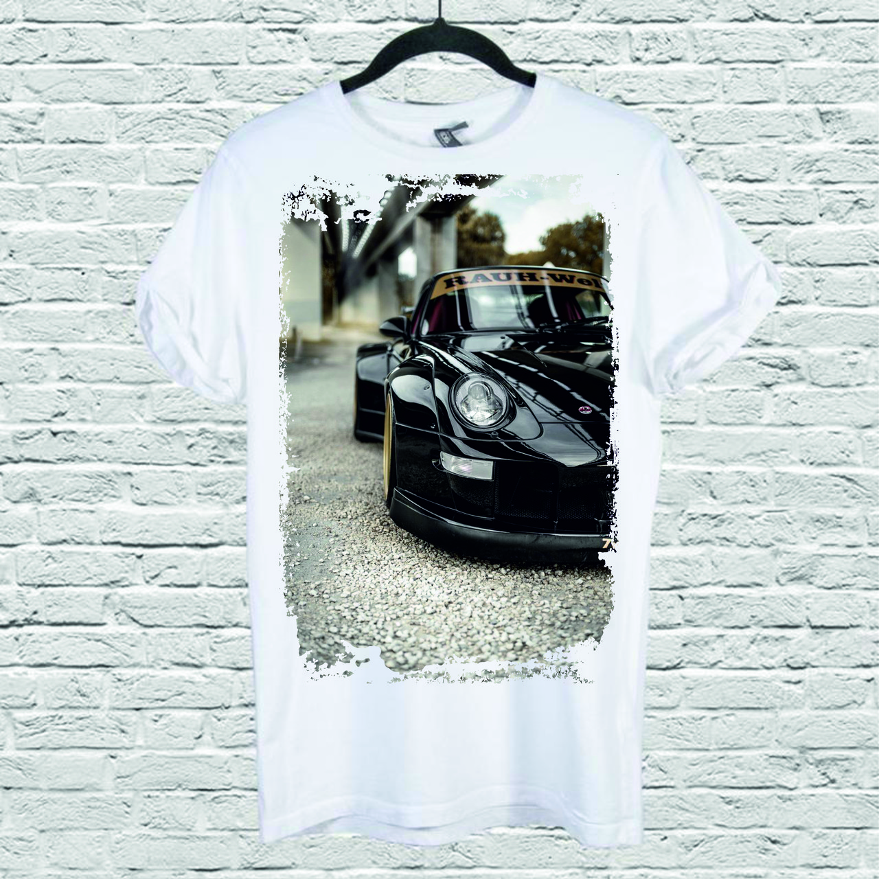 Футболка YOUstyle Car 0225 L White