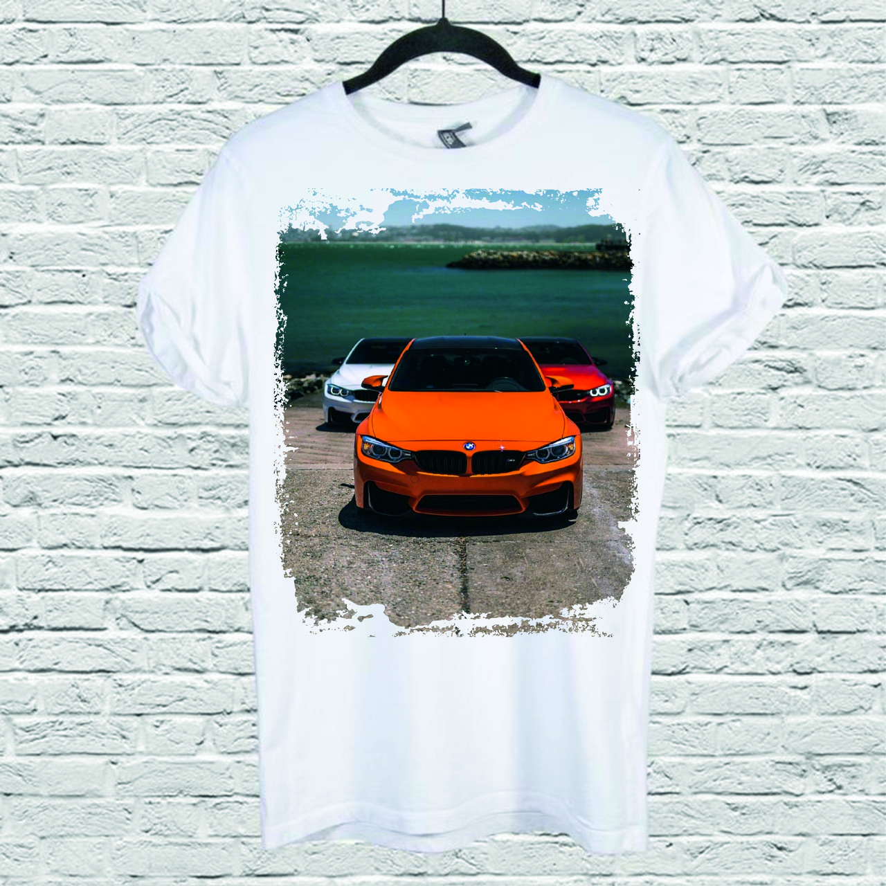 Футболка YOUstyle Car 0226 XL White
