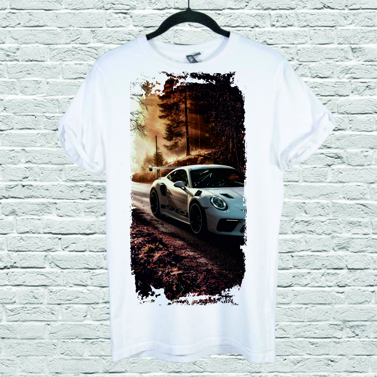 Футболка YOUstyle Car 0227 XS White
