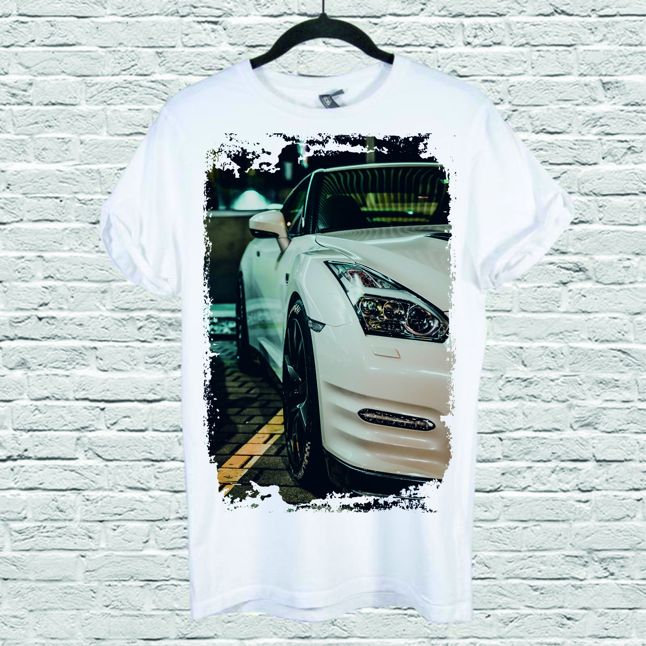 Футболка YOUstyle Car 0229 L White