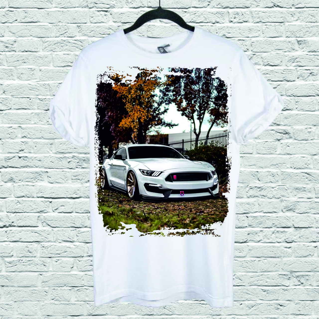 Футболка YOUstyle Car 0235 S White