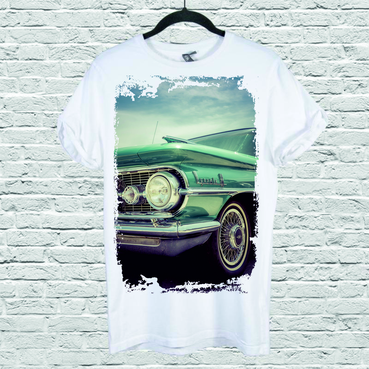 Футболка YOUstyle Car 0237 XL White