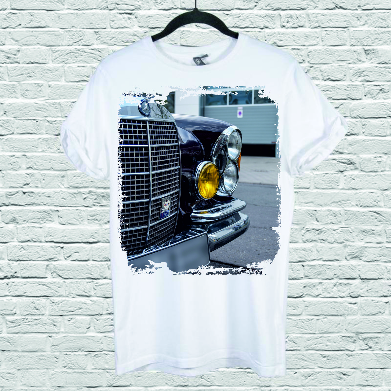 Футболка YOUstyle Car 0239 M White