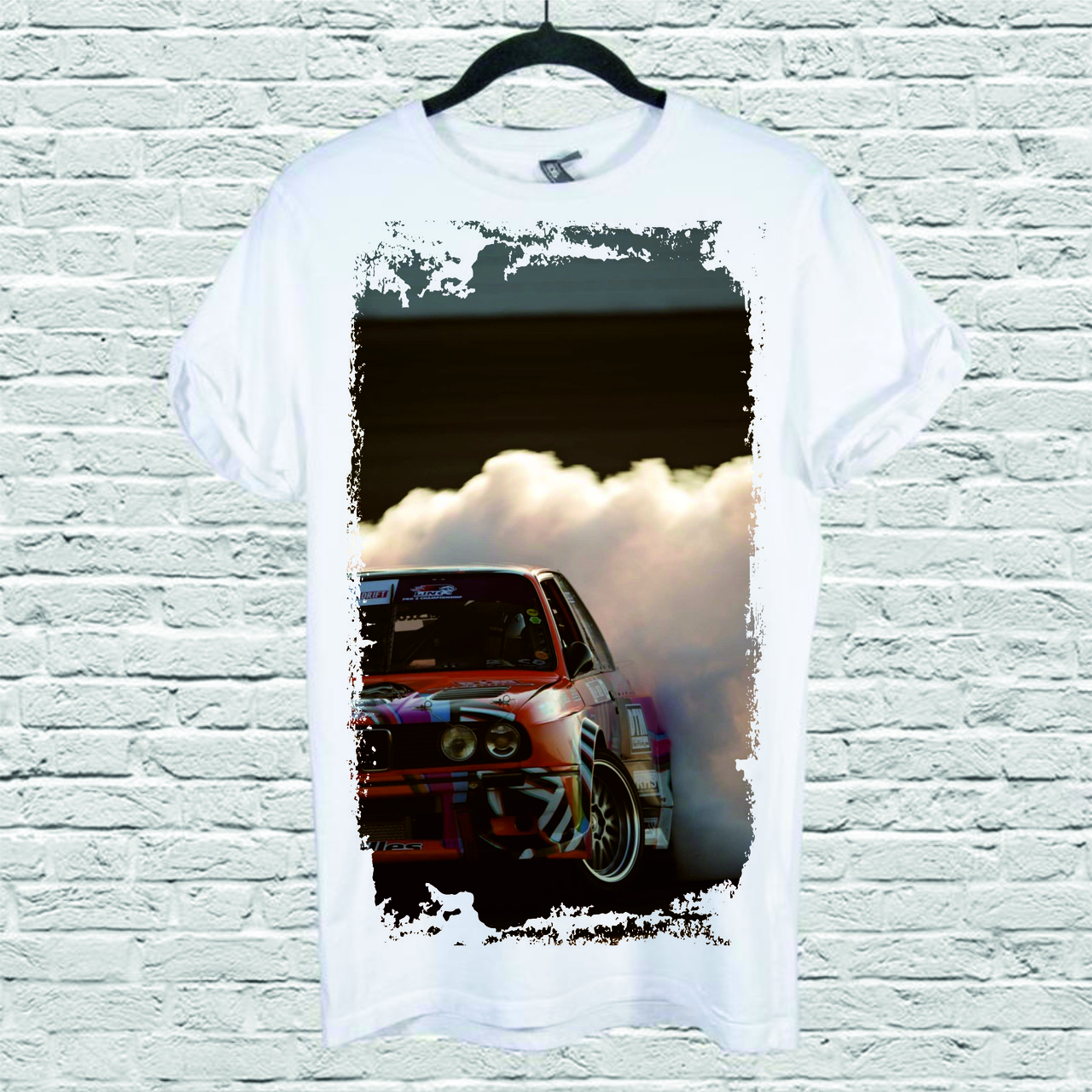 Футболка YOUstyle Car 0242 XXL White