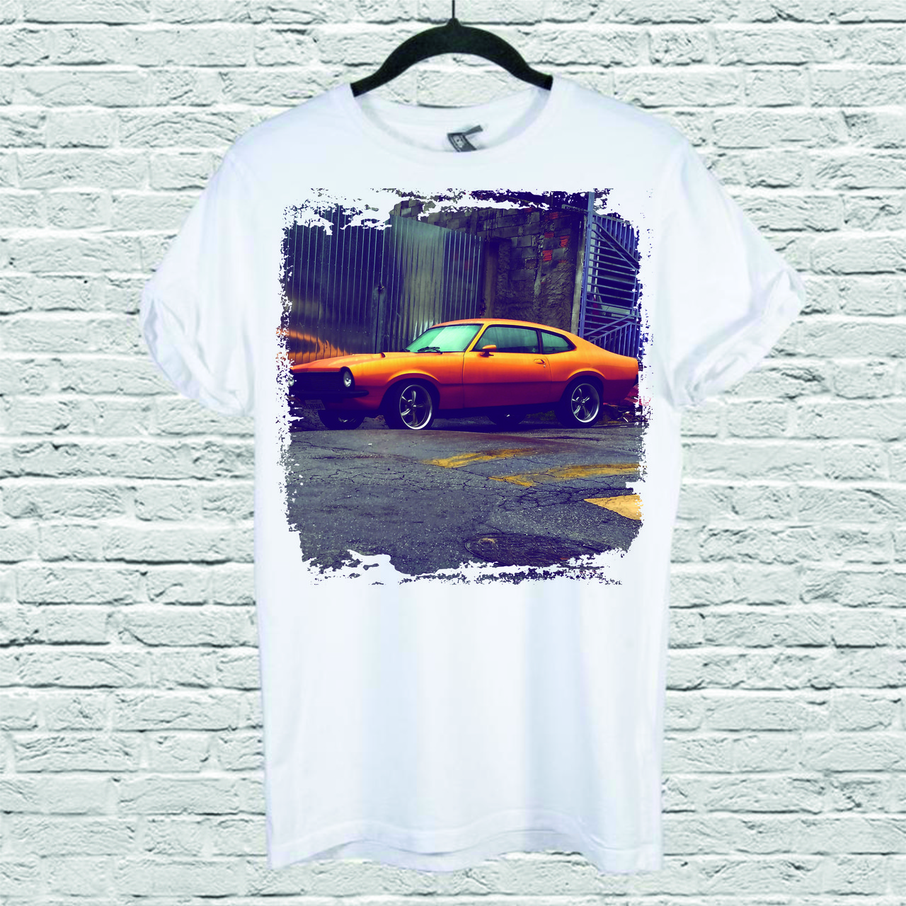 Футболка YOUstyle Car 0243 L White