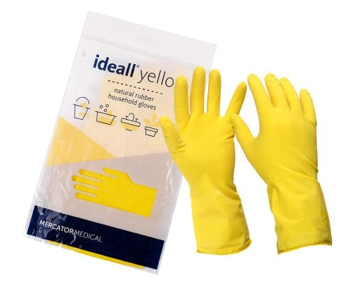 Рукавички господарські Ideall Yellow Household (1 пара/уп)