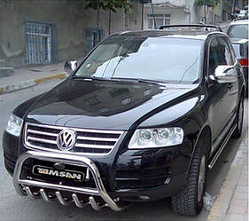 Захист переднього бампера (кенгурятник, бугель, дуга) Volkswagen Touareg 