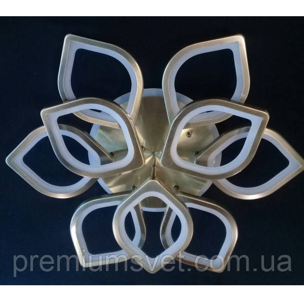 Люстра при стелажна A 3008/6+3 BR LED 3 color dimmer