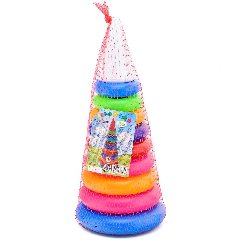 Пірамідка дитяча Бамсик, №2, 1-080