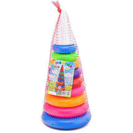 Пірамідка дитяча Бамсик, №2, 1-080, фото 1