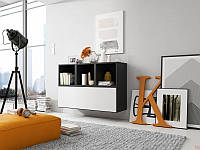 Гостиная Roco 12 черный/белый (модульная мебель)(Cama)