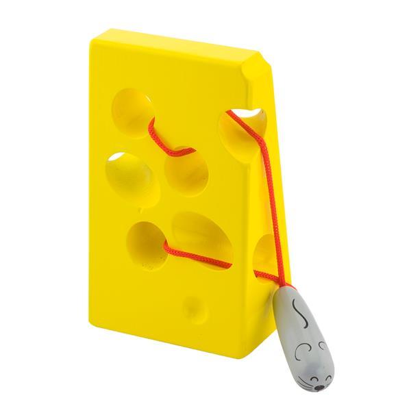 Дерев'яне шнурівка Viga Toys Сир (56281) 3627912