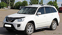 Пороги боковые (подножки-площадка) Chery Tiggo 2005-2012 (Ø60)