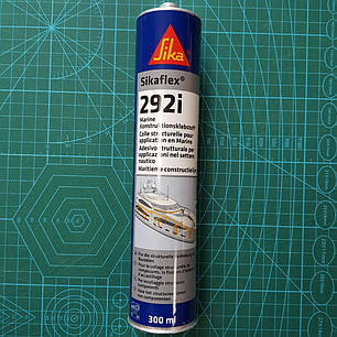 Sikaflex®-292i i-Cure®, ноая формула - Клей для морських застосувань, білий, 300 мл, фото 1