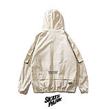 Жіноча куртка вітровка хайпова унісекс Skatepark Скайтпарк Київ, фото 4