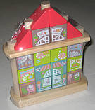 Кубики дерев'яне Казкове місто LKM-3, фото 4