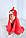Дитячий рушник з капюшоном Dream Towels Angry Bird 76х92 Червоний (dm-1004), фото 5