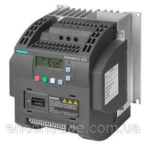 6SL3210-5BB21-1UV1 SINAMICS V20 перетворювач частоти, фото 1