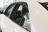 Дефлектори вікон (вітровики) Toyota Camry 50 2011-2015 (Autoclover/Корея), фото 9