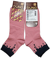 Шкарпетки літні для дівчаток, сіро-рожеві, р. 21-23, Дюна