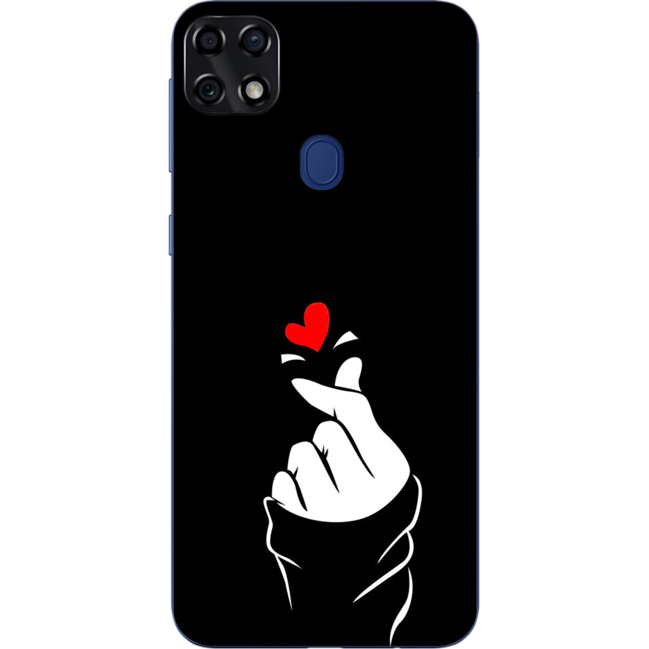 Оригінальний TPU чехол для ZTE Blade 20 Smart з малюнком Рука