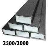 СТОВП ДЛЯ ЗАБОРУ ОЦИНКОВАНИЙ 60*40 З ПОКРИТТЯМ ПІД КОЛІР ПАРКАНУ 2500