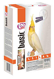 LoLo Pets Повнораціонний корм для середніх папуг, 1 кг