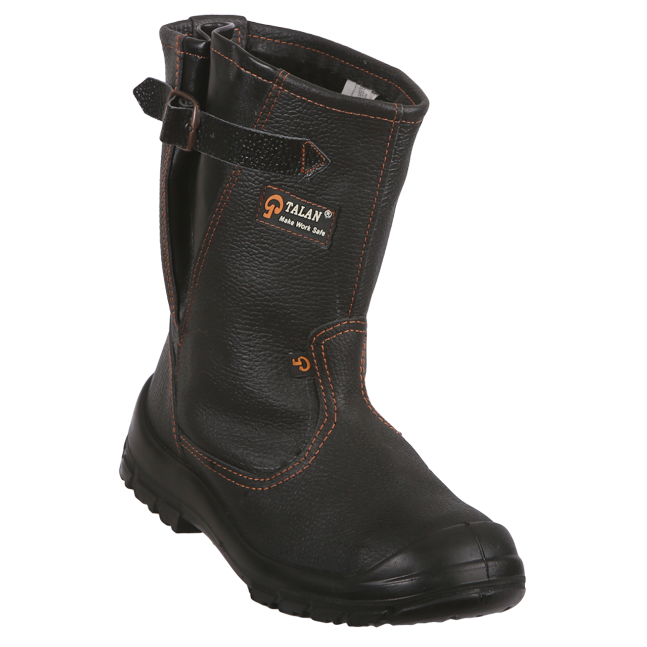 Чоботи робочі шкіряні Талан, напівчоботи, фото 1