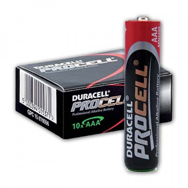 Батарейка DURACELL PROCELL AAA / LR03 (10шт)
