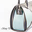 Сумка каркасна жіноча з екошкіри Betty Pretty різнокольорова 812P4MINTGRYGRAY, фото 2