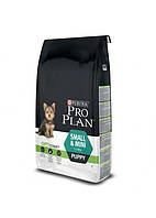 Сухий корм Pro Plan Puppy Small and Mini для цуценят дрібних і карликових порід (курка та рис) 3 кг