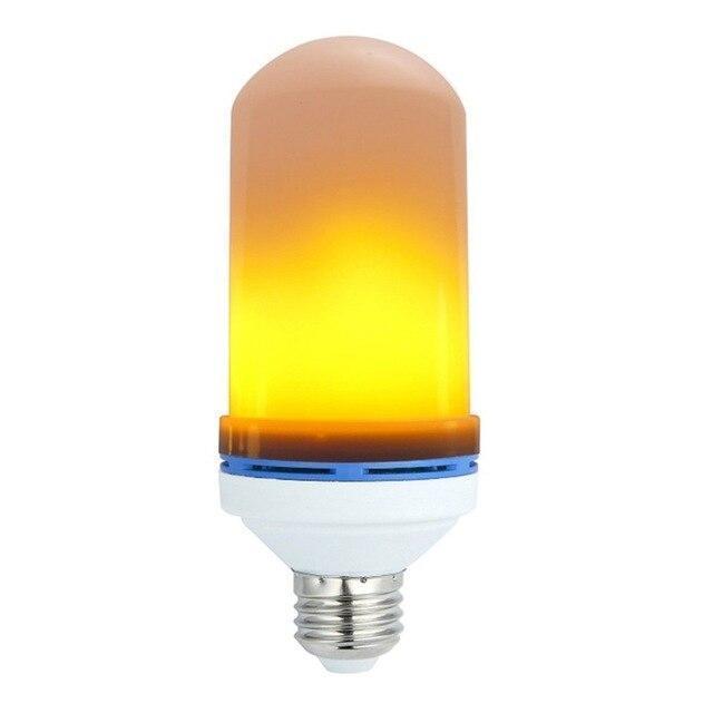 Светодиодная лампа LED Flame Bulb А+ с эффектом пламени огня, E27 - фото 2 - id-p1169772549