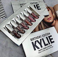 Жидкая матовая помада KYLIE Holiday Edition (6 шт)