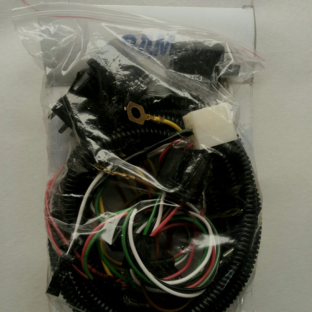 Проводка ПТФ протитуманних фар ВАЗ 2110 2111 2112 комплект, фото 1