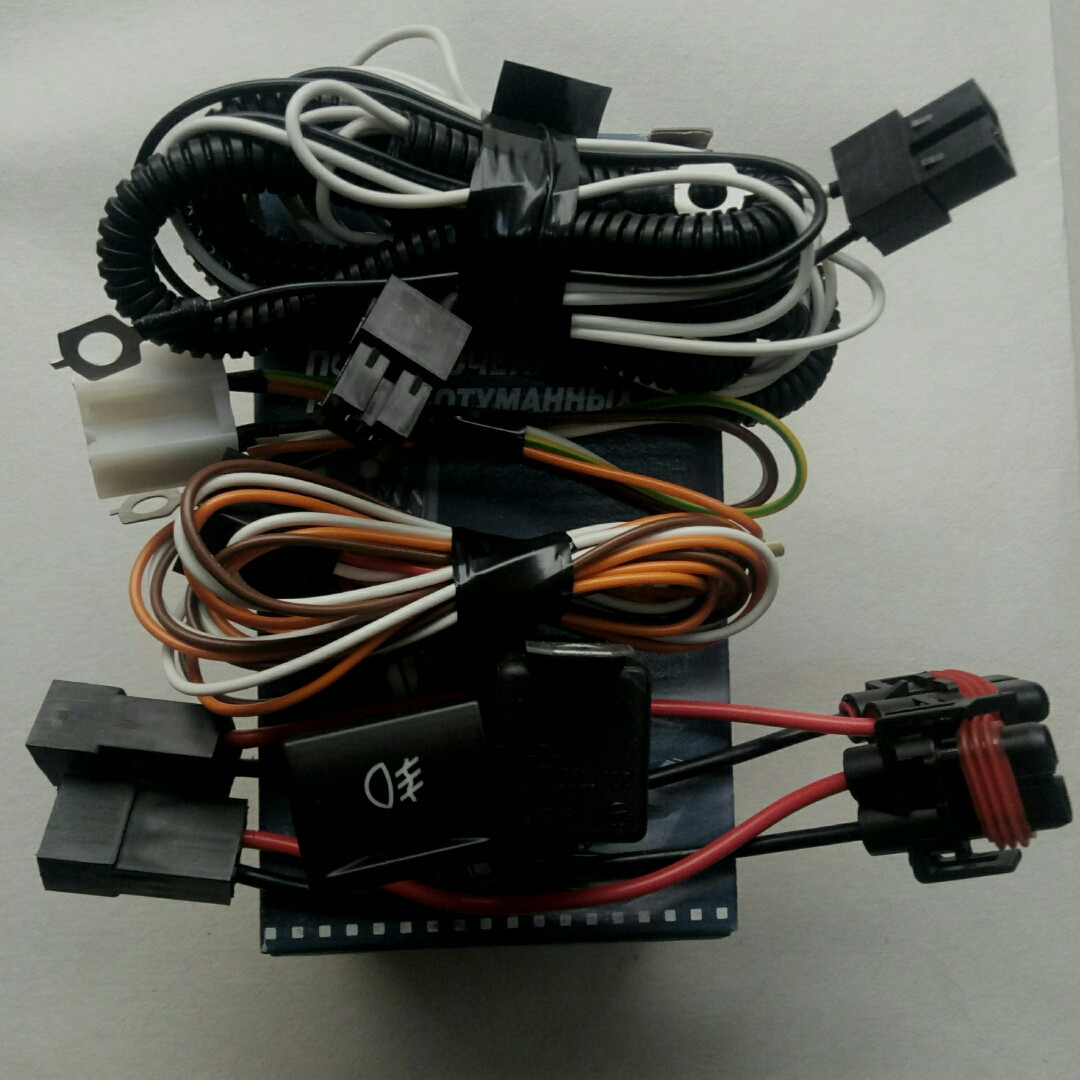 Проводка ПТФ протитуманних фар ВАЗ 2190 Лада Гранта комплект, фото 1