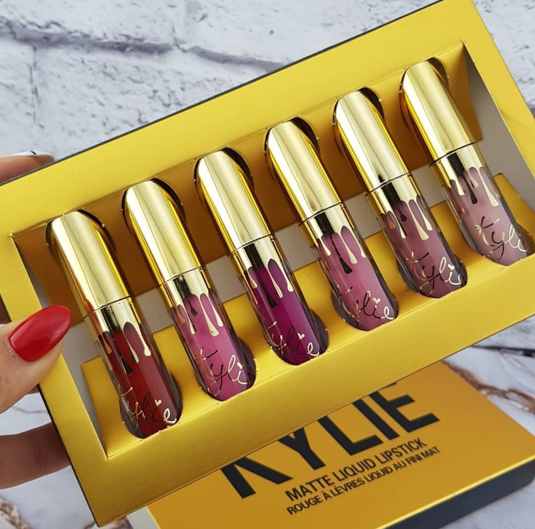 Жидкая матовая помада Kylie Birthday Edition (6 шт) (ID#460569245 ...
