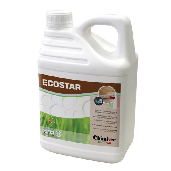 Паркетный лак без запаха Chimiver Ecostar SL (полуглянцевый) - 5л - фото 1 - id-p868658296