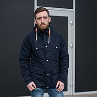 Чоловіча демісезонна куртка, темно-синього кольору