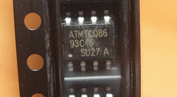 Мікросхема пам'яті ППЗП EEPROM Atmel 93C46 SOP8 smd (ATMTC086 SU27 А) 2-Wire Serial EEPROM