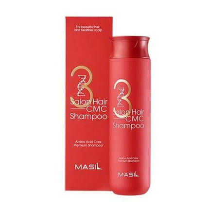 Відновлювальний шампунь з амінокислотним комплексом MASIL 3 Salon Hair CMC Shampoo 300 мл, фото 4