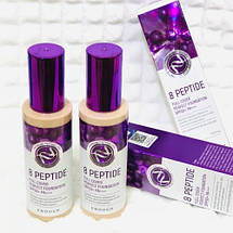 Тональний крем із пептидами Enough 8 Peptide Full Cover Perfect Foundation SPF50+ PA+++ #13 100 мл, фото 4