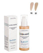 Тональний крем 3в1 з колагеном Enough 3in1 Collagen Whitening Moisture Foundation SPF 15 #21 100 мл