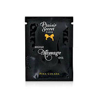 Пробник массажного масла Plaisirs Secrets Pina Colada (3 мл) 777Store.com.ua