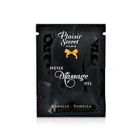 Пробник массажного масла Plaisirs Secrets Vanilla (3 мл) 777Store.com.ua