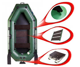 Aqua Storm ST249Pt_Ps човен Шторм 249 з килимком, транцем і рухомими сидіннями