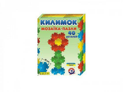 Дитяча мозаїка пазл "Килимок" (40 елементів) 2940
