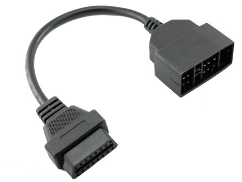 Перехідник з OBD2 16pin мама на Toyota 22pin тато
