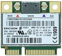 3G модем Ericsson H5321 для ноутбука Mini PCI Express Card (04W3786) б/у