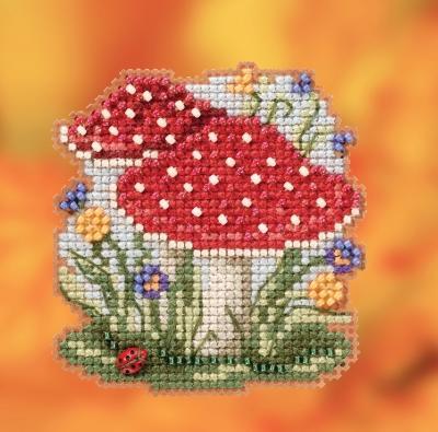 Набір для вишивки Red Cap Mushroom Червона Шапочка Гриба Mill Hill